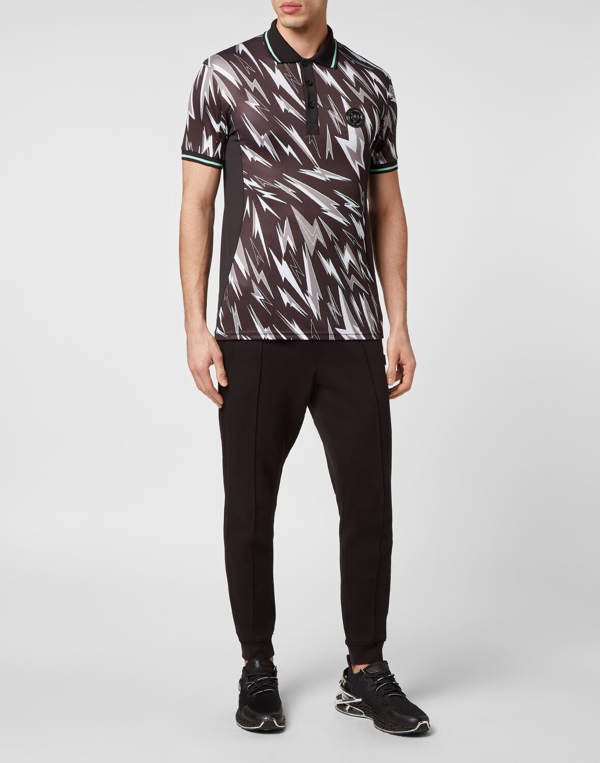 Рубашка-поло СС Plein Sport, цвет Black/Mint Green
Рубашка-поло СС Plein Sport, цвет Black/Mint Green