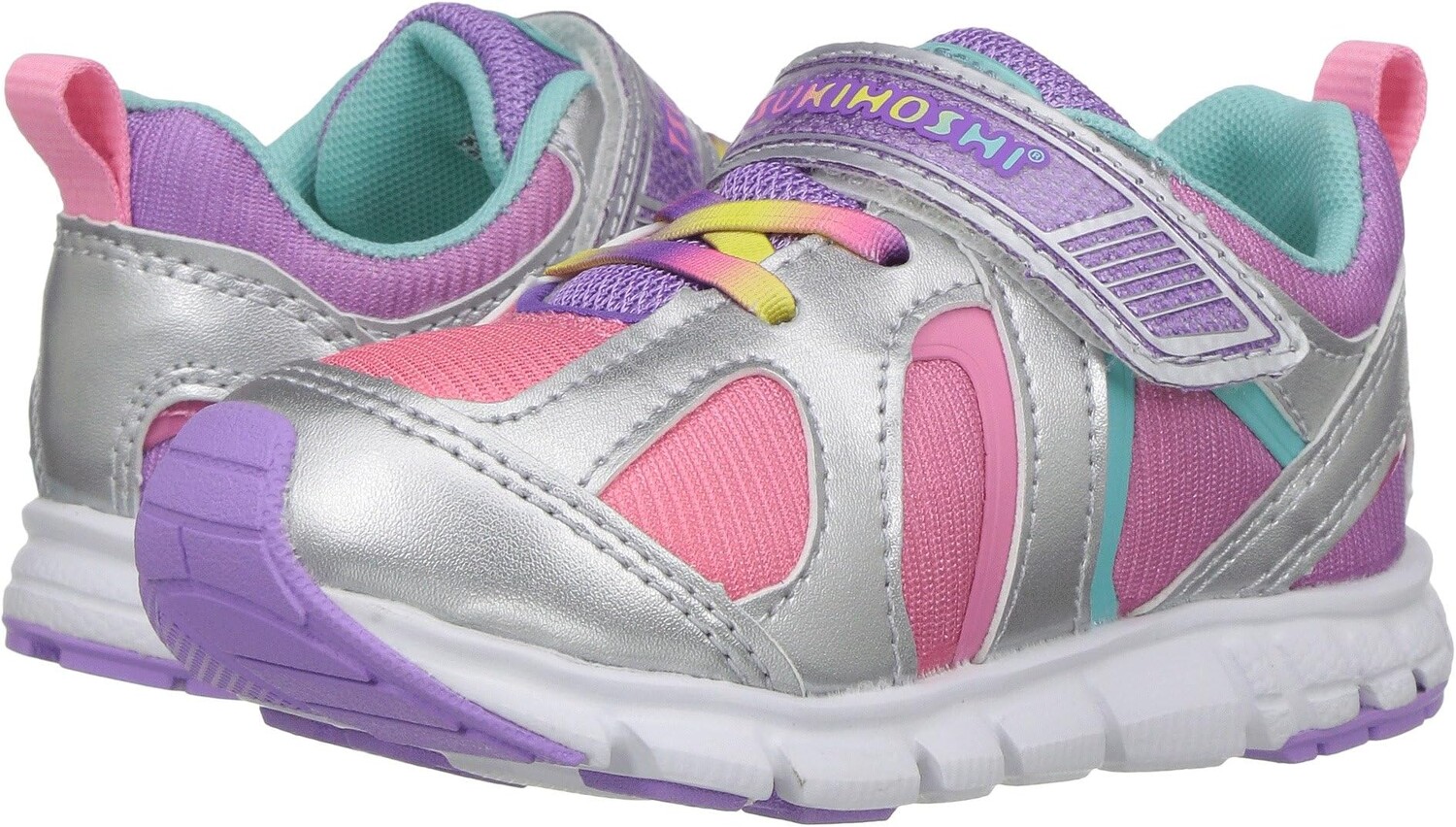 Кроссовки Rainbow Tsukihoshi, цвет Silver/Lavender 
Кроссовки Rainbow Tsukihoshi, цвет Silver/Lavender