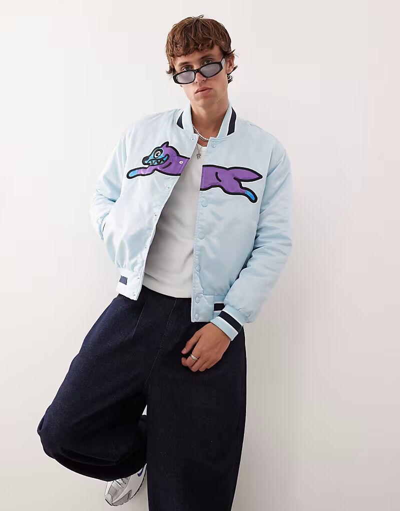 Атласная университетская куртка ICECREAM для бегущих собак светло-голубого цвета, Синий, Атласная университетская куртка ICECREAM для бегущих собак светло-голубого цвета
Атласная университетская куртка ICECREAM для бегущих собак светло-голубого цвета, Синий, Атласная университетская куртка ICECREAM для бегущих собак светло-голубого цвета