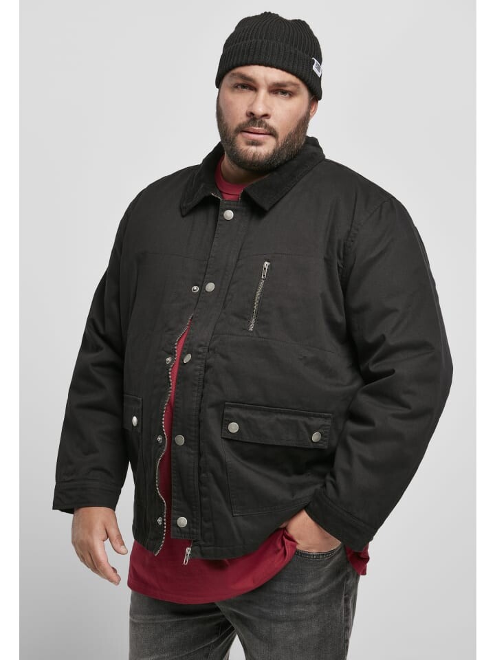 Зимняя куртка Urban Classics, черный
Зимняя куртка Urban Classics, черный