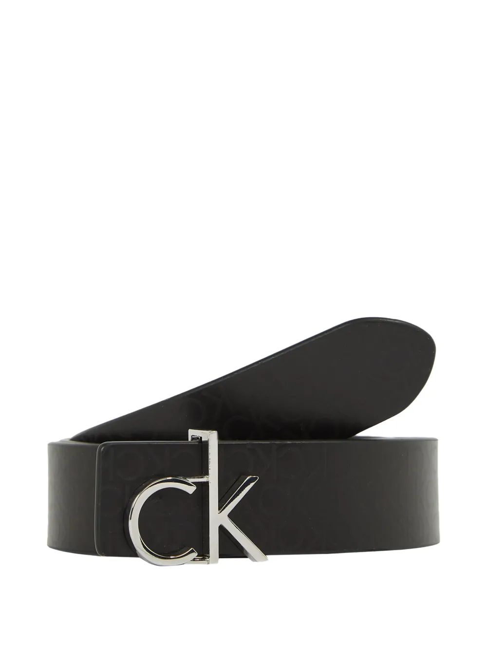Кожаный ремень с пряжкой с логотипом Calvin Klein, черный
Кожаный ремень с пряжкой с логотипом Calvin Klein, черный