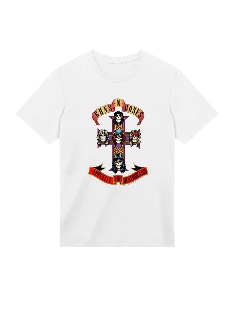 Рубашка F4NT4STIC GunsnRoses Appetite For Destruction, белый
Рубашка F4NT4STIC GunsnRoses Appetite For Destruction, белый