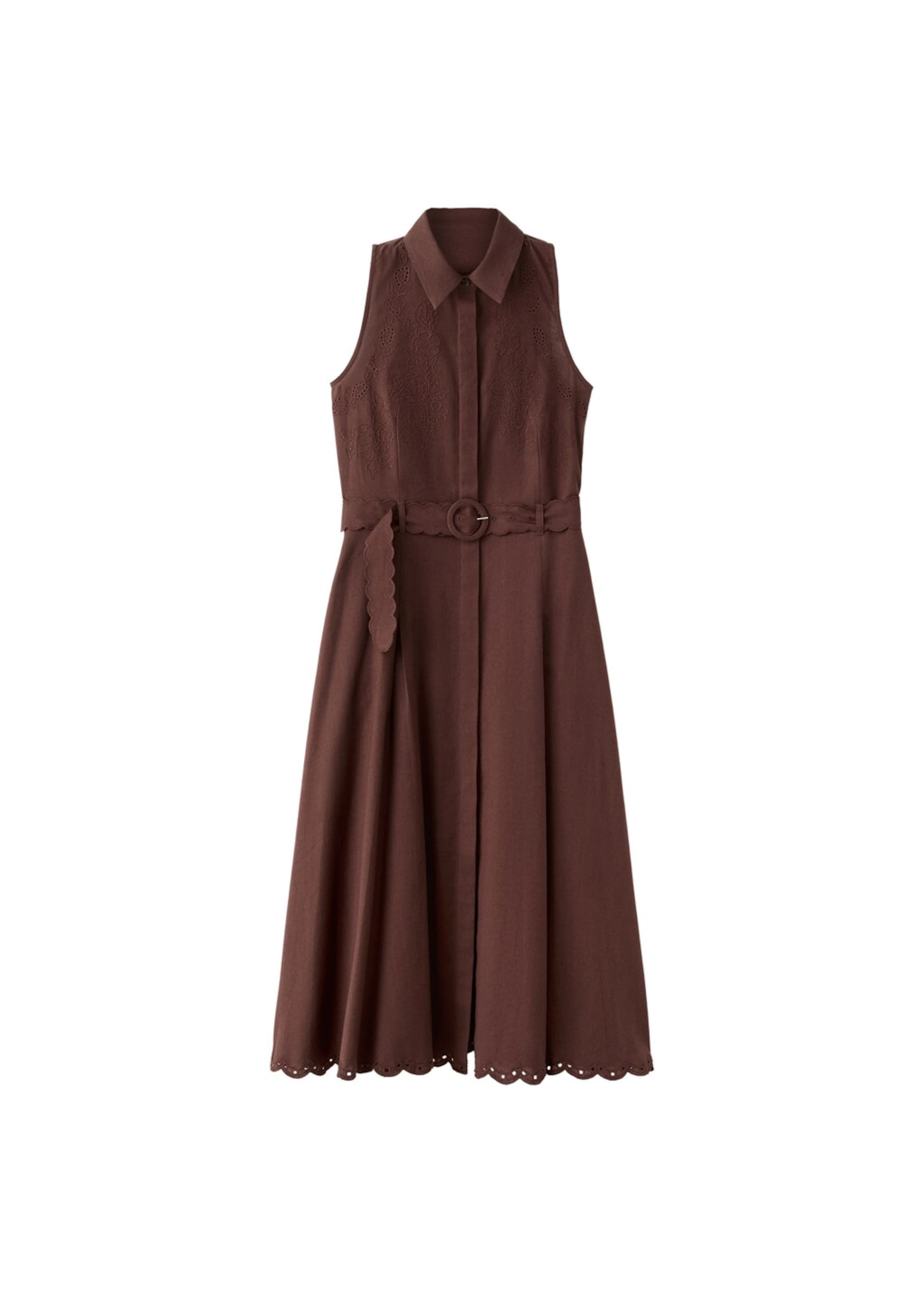 MANGO Платье-рубашка 'Bloomer-h' в цвете шоколад
MANGO Платье-рубашка 'Bloomer-h' в цвете шоколад