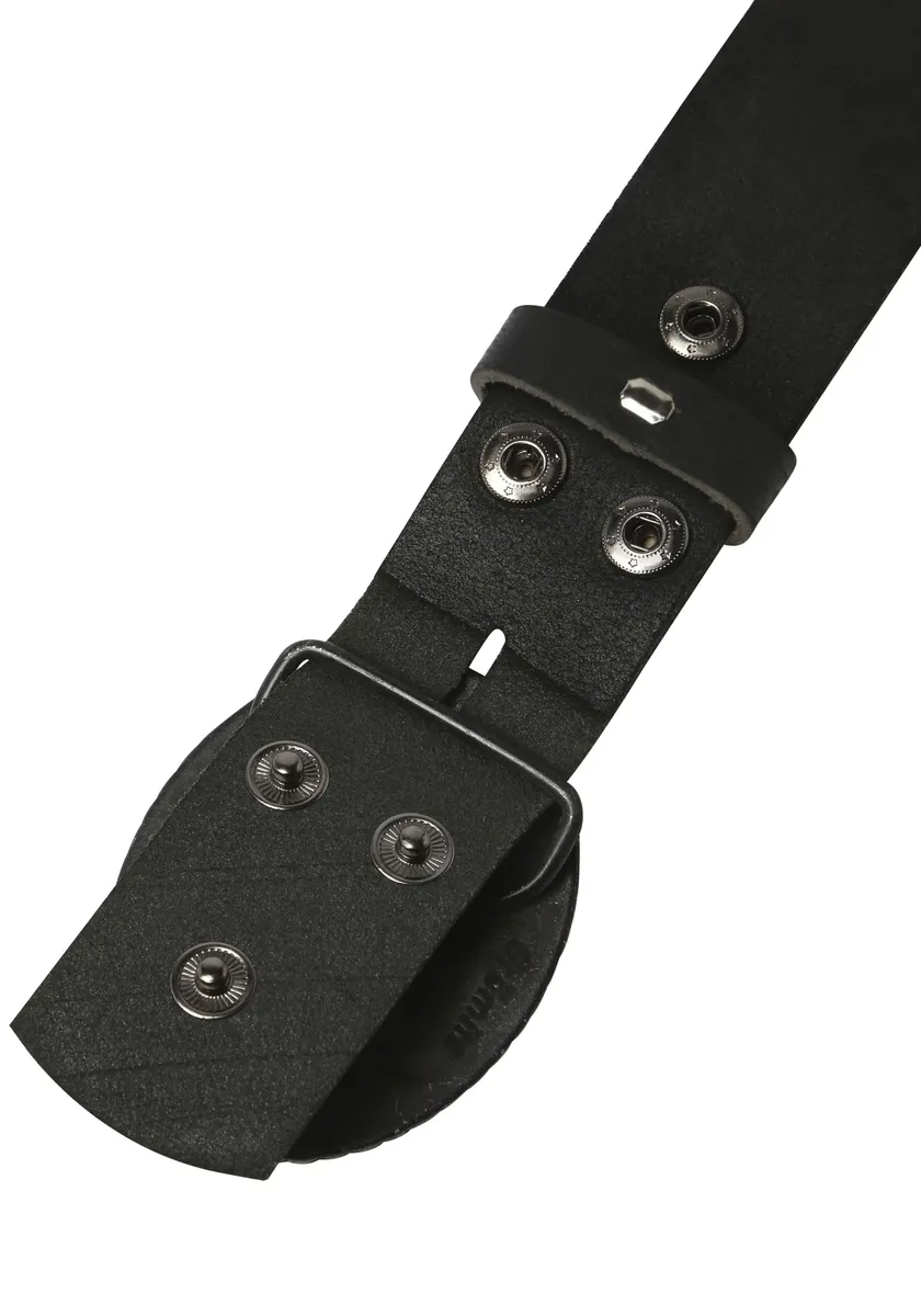 Кожаный ремень LIFEBURG by showroom 019°, застежка "Grömitz Black Satin Finished with Swarovski Crystal" Rettungsring By Showroom 019°, черный
Кожаный ремень LIFEBURG by showroom 019°, застежка "Grömitz Black Satin Finished with Swarovski Crystal" Rettungsring By Showroom 019°, черный