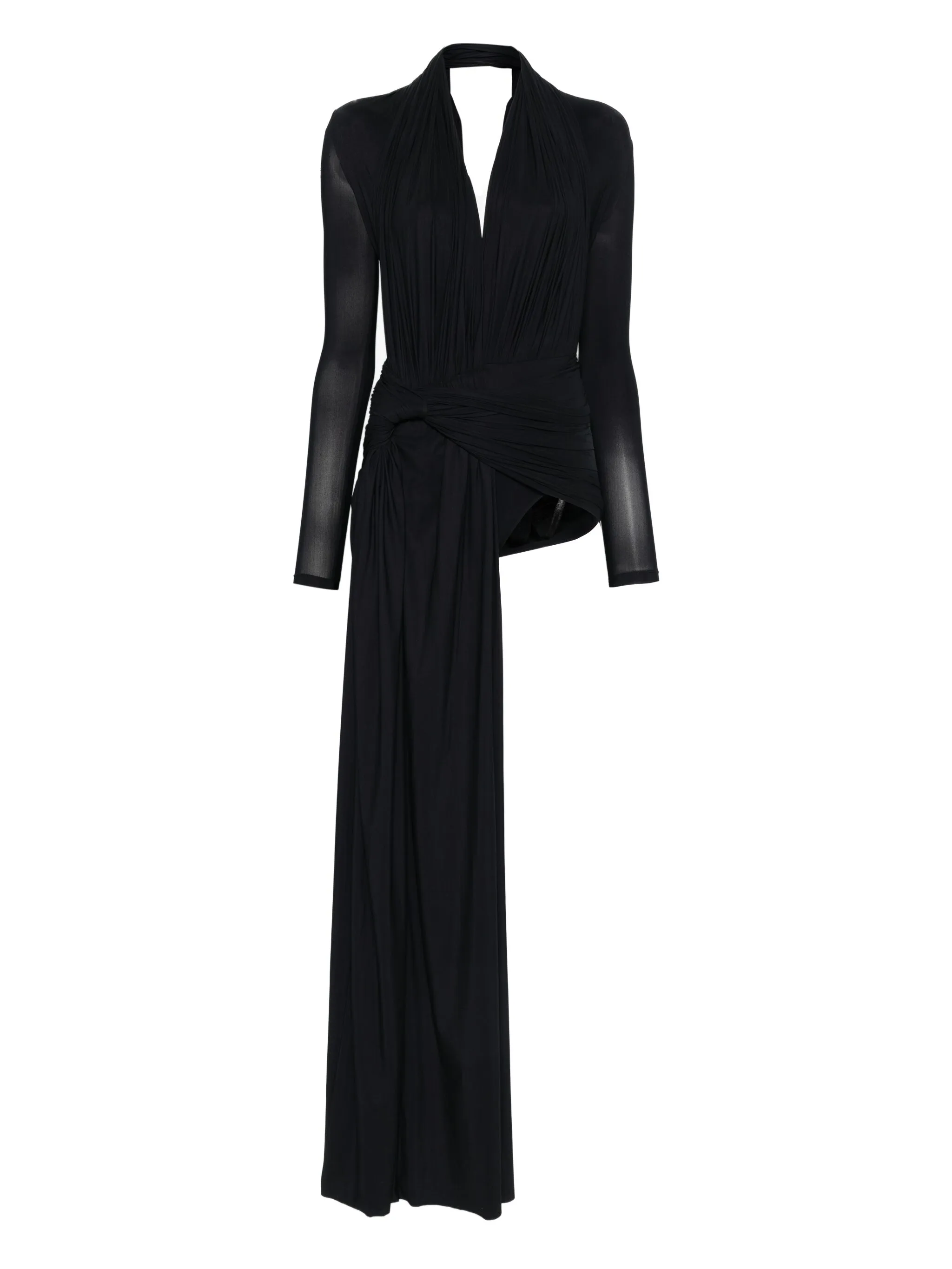 Платье мини с драпировкой Balenciaga, черный
Платье мини с драпировкой Balenciaga, черный