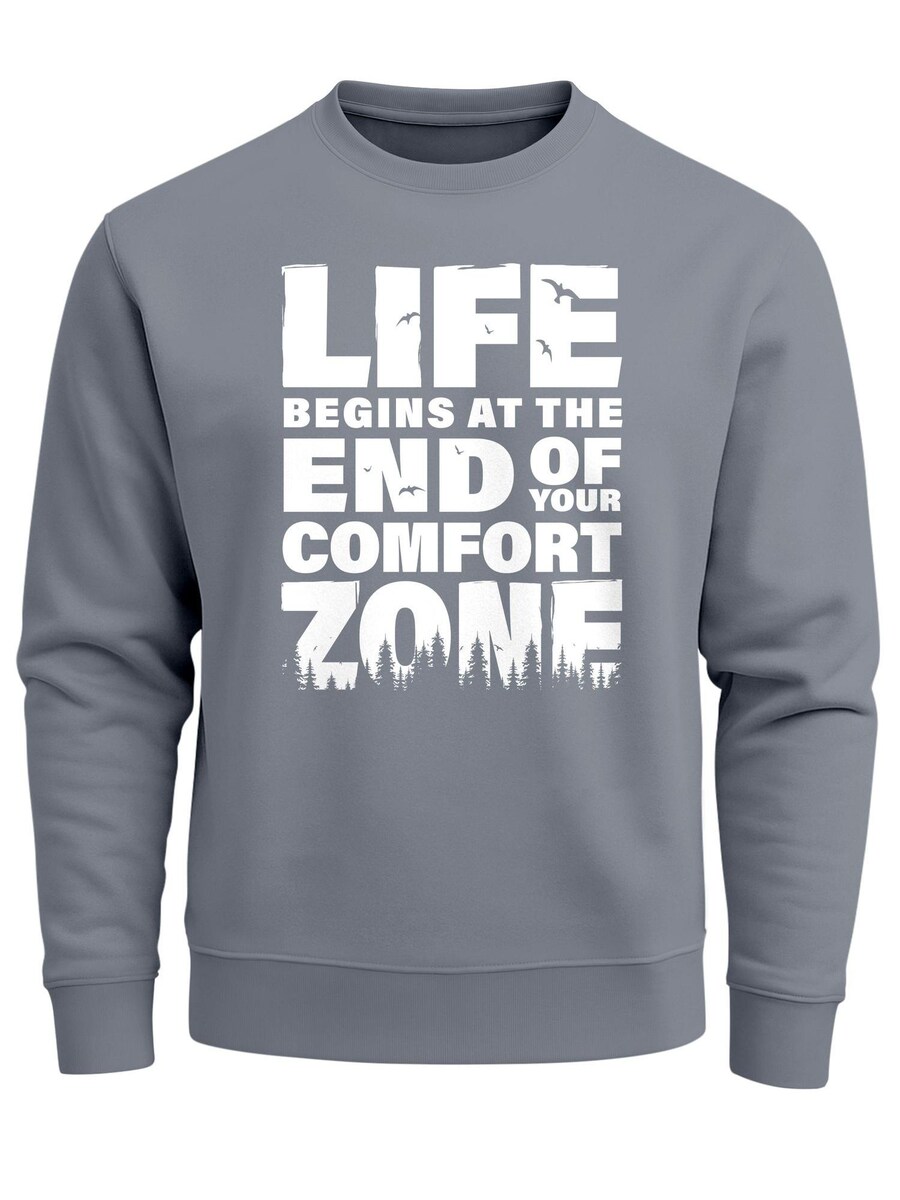 Толстовка Neverless life begins, серый
Толстовка Neverless life begins, серый