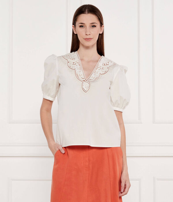 Блуза Regular fit Twinset, экрю
Блуза Regular fit Twinset, экрю