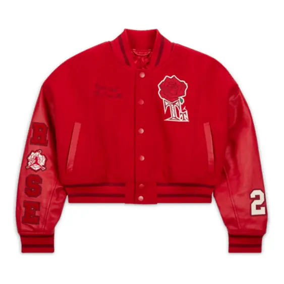 Куртка (WMNS) Air Jordan x Teyana Taylor Varsity Jacket Asia Sizing 'Gym Red', красный
Куртка (WMNS) Air Jordan x Teyana Taylor Varsity Jacket Asia Sizing 'Gym Red', красный
