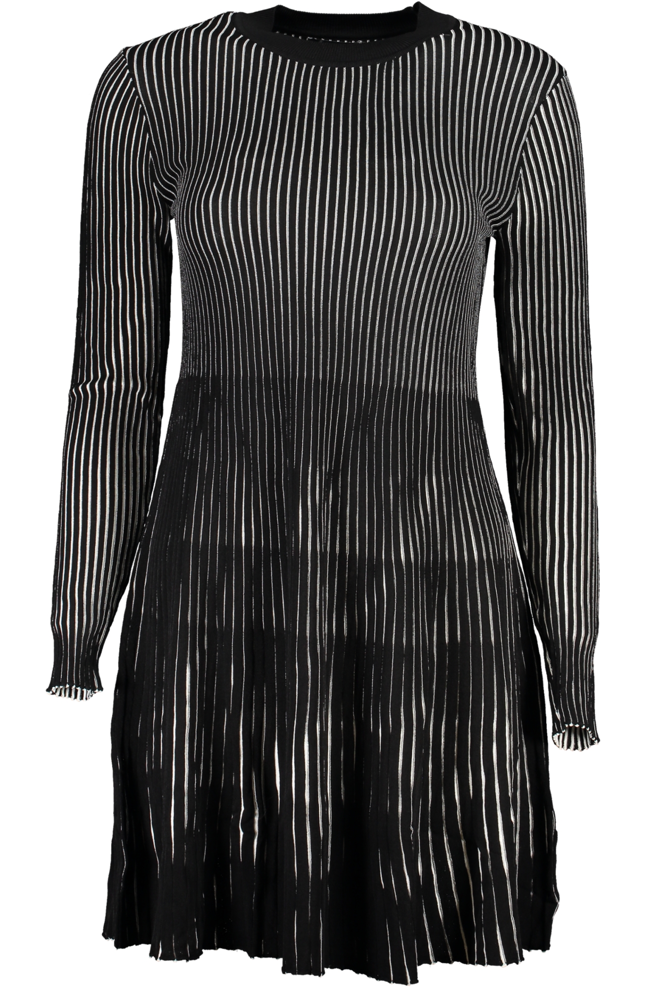 Женское платье Desigual с длинным рукавом в полоску, черно-белый
Женское платье Desigual с длинным рукавом в полоску, черно-белый