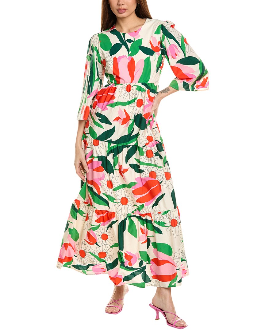 Flora Bea NYC Платье макси Jimmi, мультиколор
Flora Bea NYC Платье макси Jimmi, мультиколор