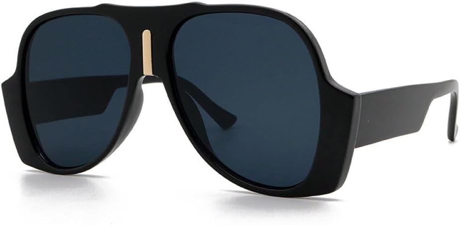 Уникальные квадратные солнцезащитные очки для мужчин и женщин, винтажные, большие солнцезащитные очки с защитой от УФ-излучения UV400, увеличенного размера MTZJH, Black
Уникальные квадратные солнцезащитные очки для мужчин и женщин, винтажные, большие солнцезащитные очки с защитой от УФ-излучения UV400, увеличенного размера MTZJH, Black