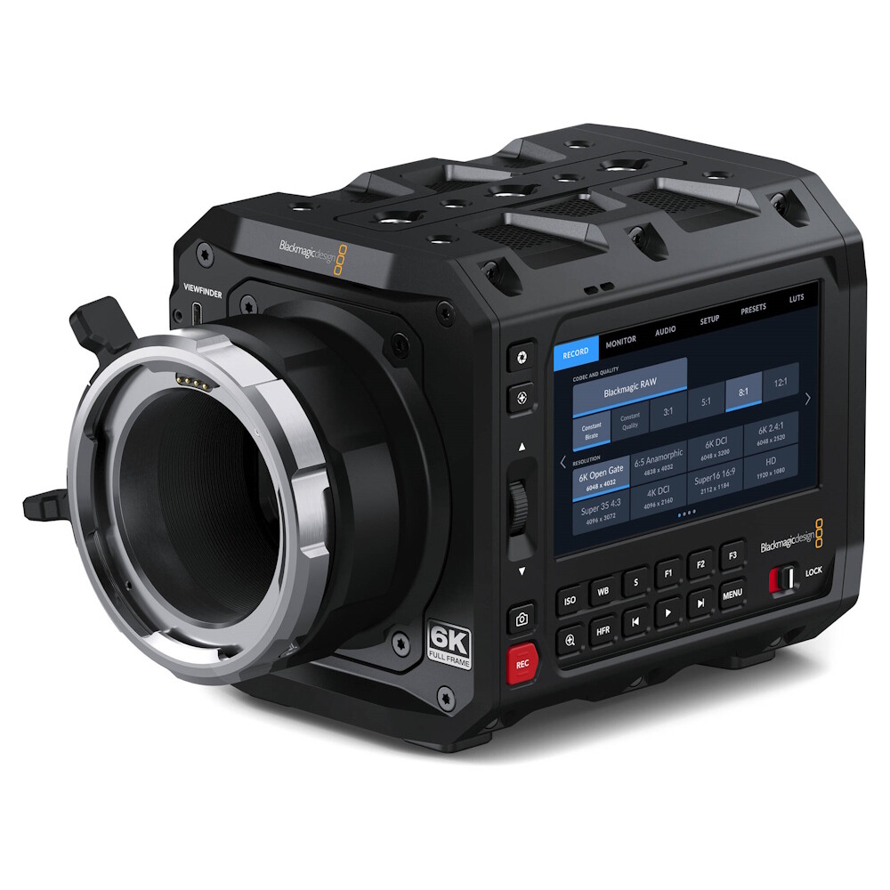 Видеокамера Blackmagic Design PYXIS 6K, крепление PL, черный