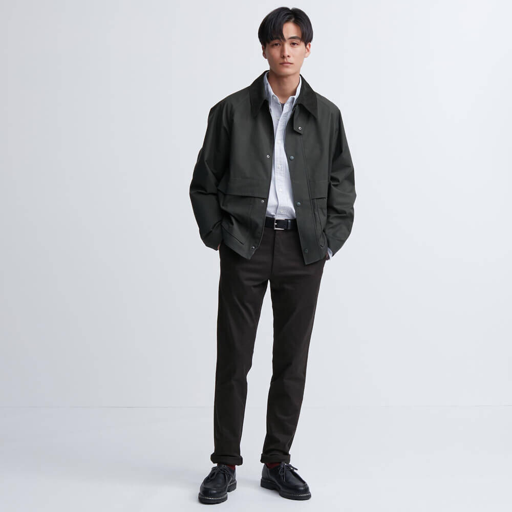 Брюки Uniqlo Slim Fit, черный 
Брюки Uniqlo Slim Fit, черный