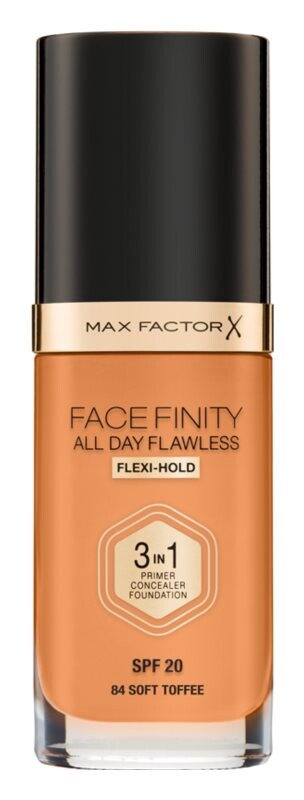 Тональный крем повышенной стойкости SPF 20 Max Factor Facefinity All Day Flawless, оттенок 84 Soft Toffee 30 мл
Тональный крем повышенной стойкости SPF 20 Max Factor Facefinity All Day Flawless, оттенок 84 Soft Toffee 30 мл