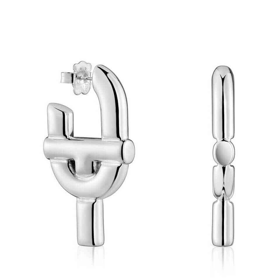 Серьги Tous Manifesto Large, 48 мм, серебро
Серьги Tous Manifesto Large, 48 мм, серебро