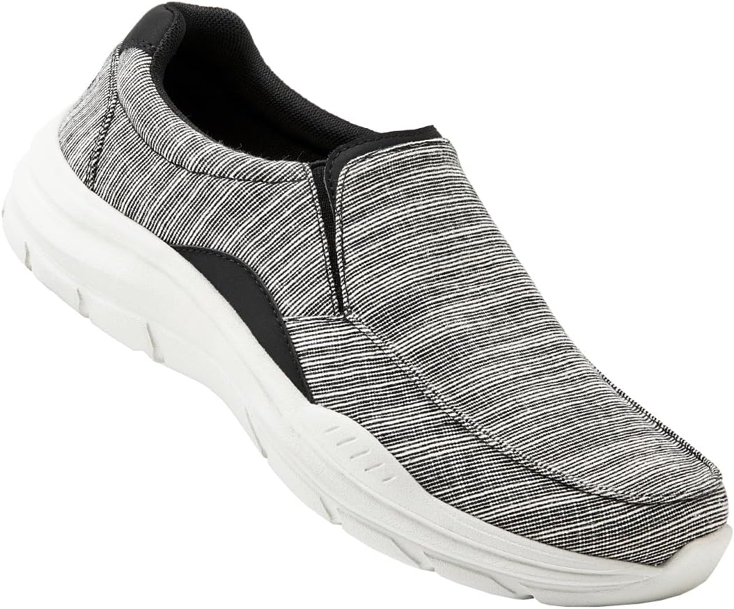 Мужские слипоны Deklan с поддержкой свода стопы и широкой носочной частью для лечения подошвенного фасциита и снятия боли в стопах Canles, Obsidian
Мужские слипоны Deklan с поддержкой свода стопы и широкой носочной частью для лечения подошвенного фасциита и снятия боли в стопах Canles, Obsidian