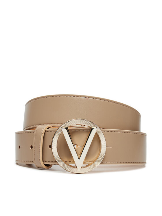 Женский ремень Valentino широкий с круглой пряжкой, бежевый
Женский ремень Valentino широкий с круглой пряжкой, бежевый