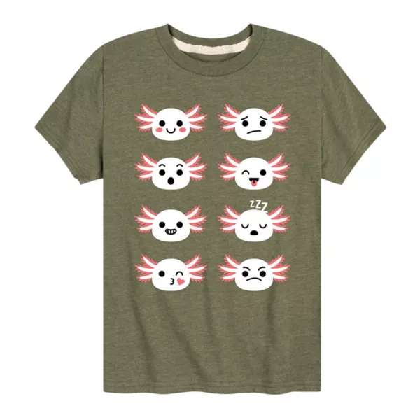 Футболка с рисунком аксолотля и сеткой эмоций для мальчиков 8-20 лет Licensed Character, зеленый
Футболка с рисунком аксолотля и сеткой эмоций для мальчиков 8-20 лет Licensed Character, зеленый