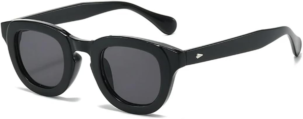 Овальные солнцезащитные очки для женщин, линзы с градиентом конфетного цвета; модные темно-зеленые солнцезащитные очки с заклепками, защита от УФ-излучения UV400 UUPTTPL, Black Gray
Овальные солнцезащитные очки для женщин, линзы с градиентом конфетного цвета; модные темно-зеленые солнцезащитные очки с заклепками, защита от УФ-излучения UV400 UUPTTPL, Black Gray