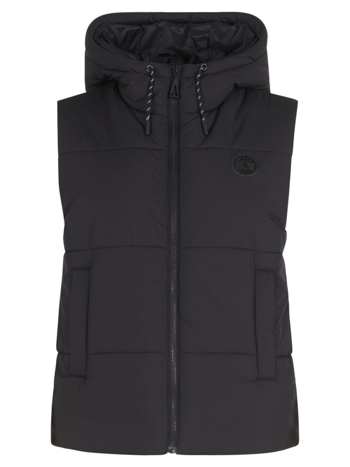 Стеганый жилет AMBER & JUNE, черный
Стеганый жилет AMBER & JUNE, черный