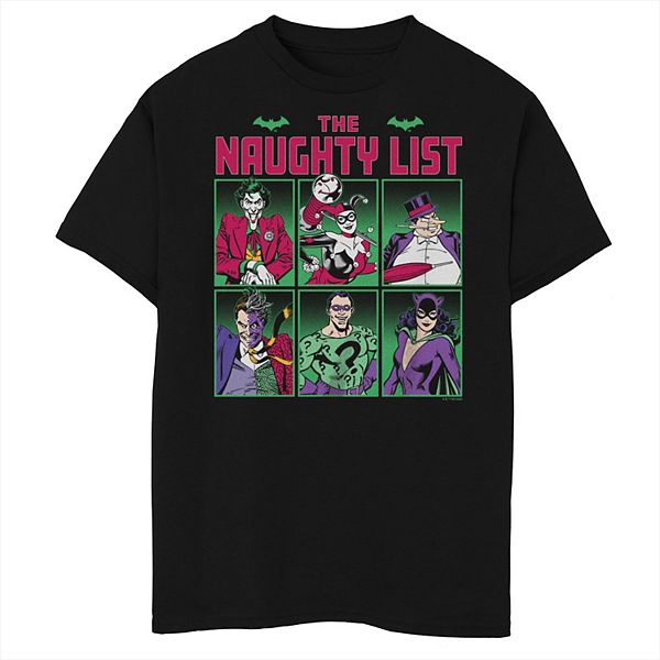 Футболка с принтом Batman Gotham Naughty List Husky для мальчиков Licensed Character
Футболка с принтом Batman Gotham Naughty List Husky для мальчиков Licensed Character