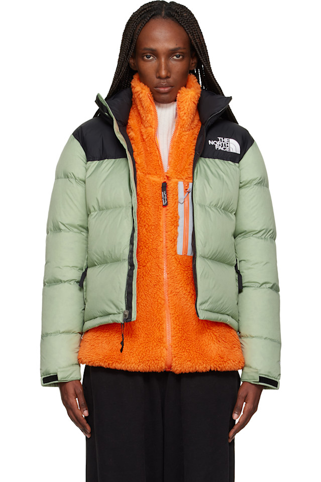 The North Face Зеленая ретро-пуховая куртка Nuptse 1996 года
The North Face Зеленая ретро-пуховая куртка Nuptse 1996 года