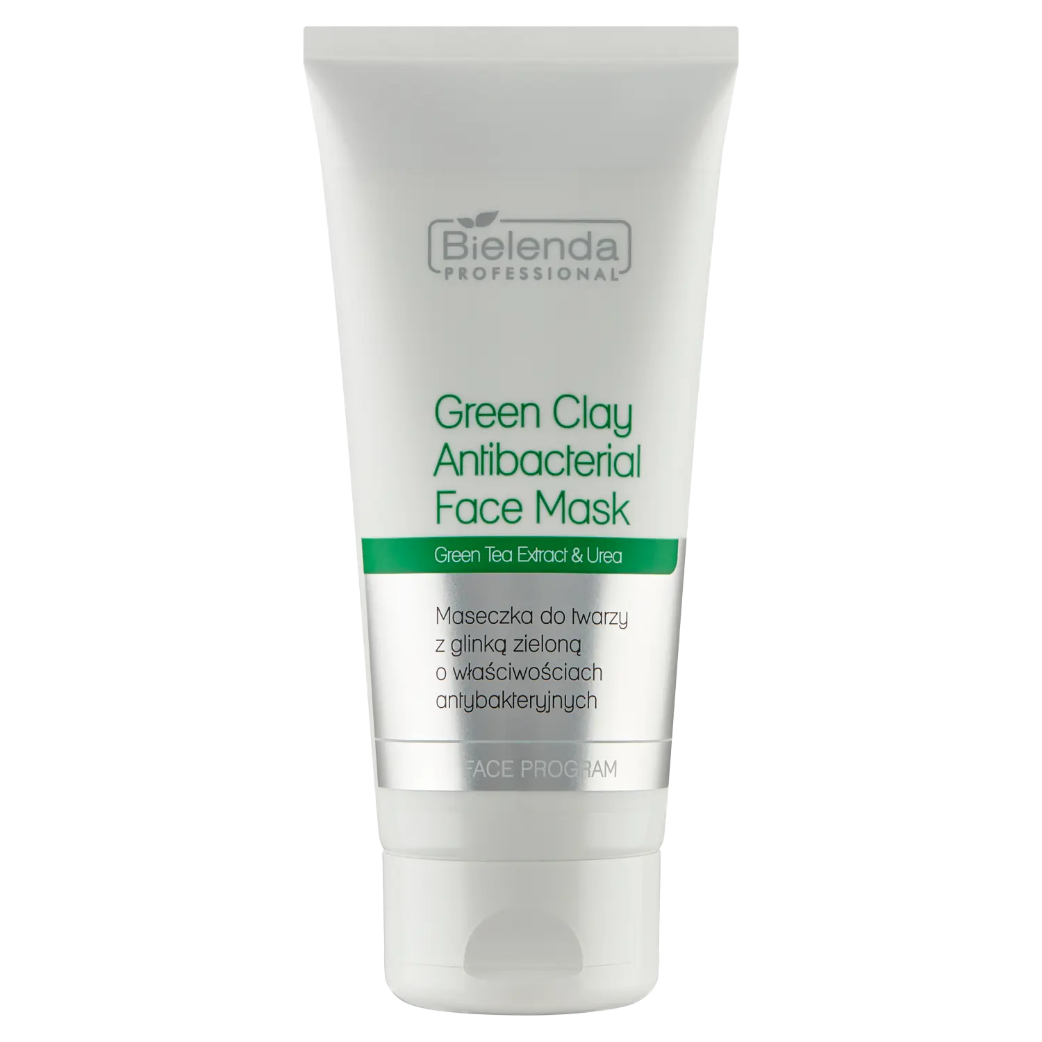 Антибактериальная маска для лица с зеленой глиной Bielenda Professional, 150 гр
Антибактериальная маска для лица с зеленой глиной Bielenda Professional, 150 гр