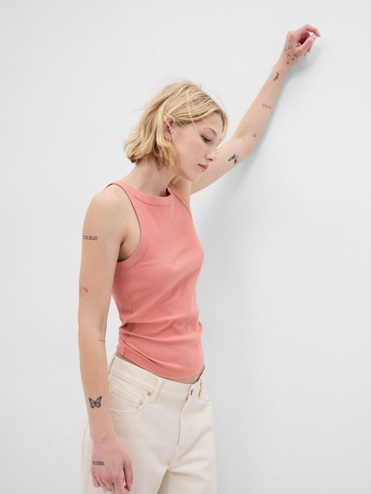 Топ-Футболка Gap, розовый 
Топ-Футболка Gap, розовый