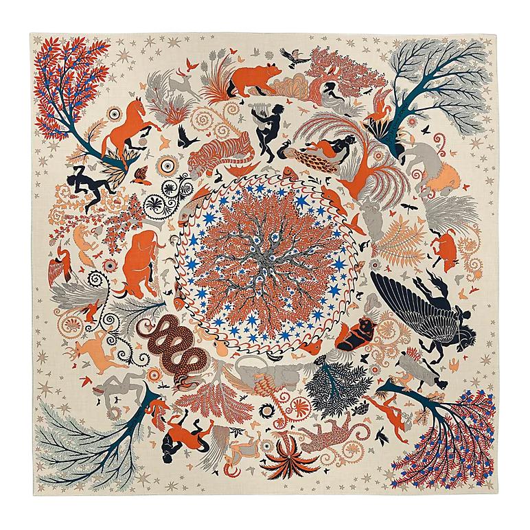 Кашемировая, Шелковая Шаль Mulberry Женская Многоцветная HERMES
Кашемировая, Шелковая Шаль Mulberry Женская Многоцветная HERMES