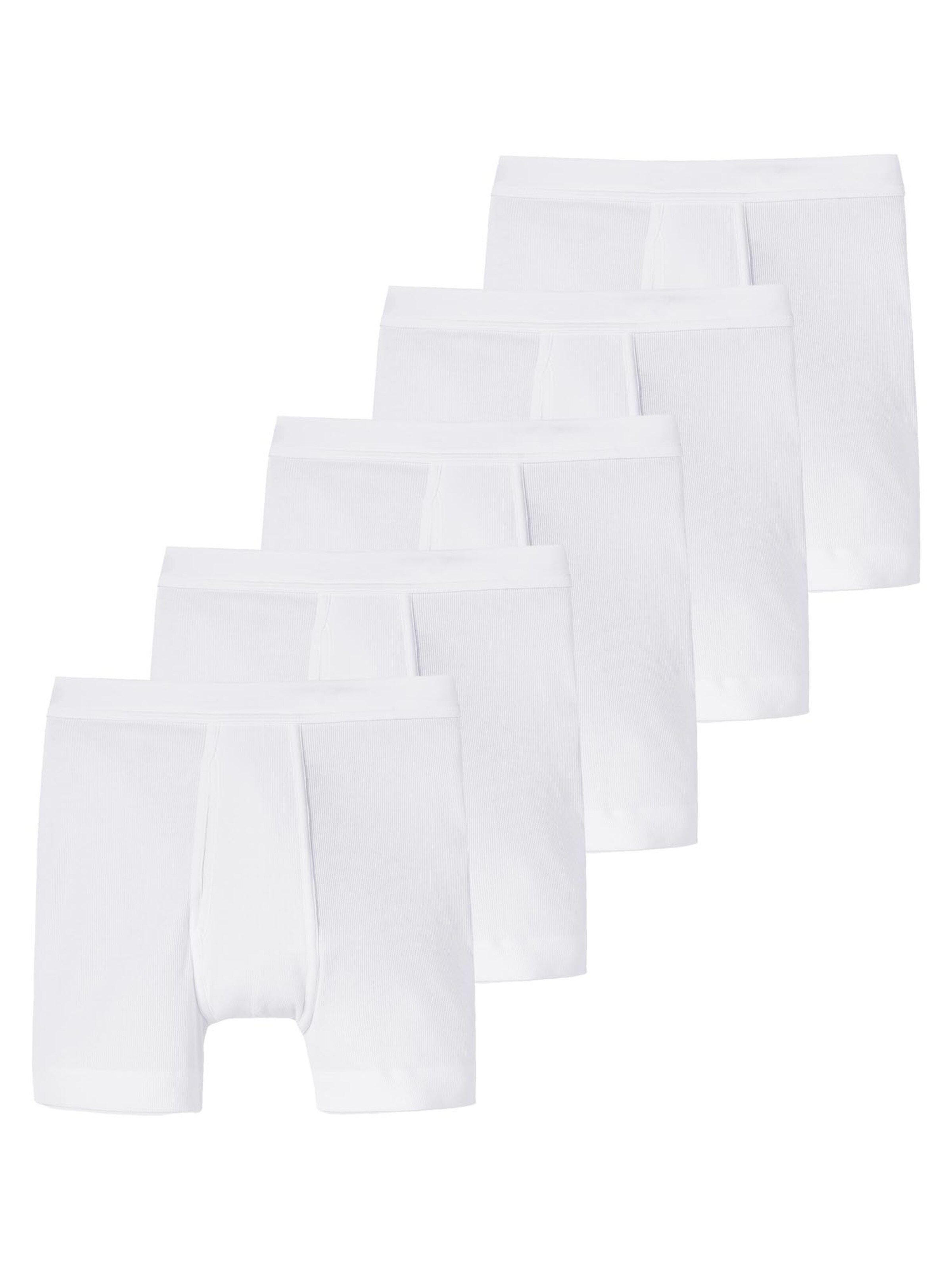 SCHIESSER Боксеры 'Essentials Doppelripp' в цвете White
SCHIESSER Боксеры 'Essentials Doppelripp' в цвете White