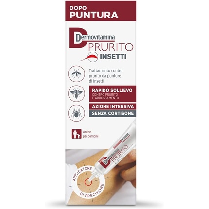 Средство от зуда от насекомых 15 мл Dermovitamina
Средство от зуда от насекомых 15 мл Dermovitamina