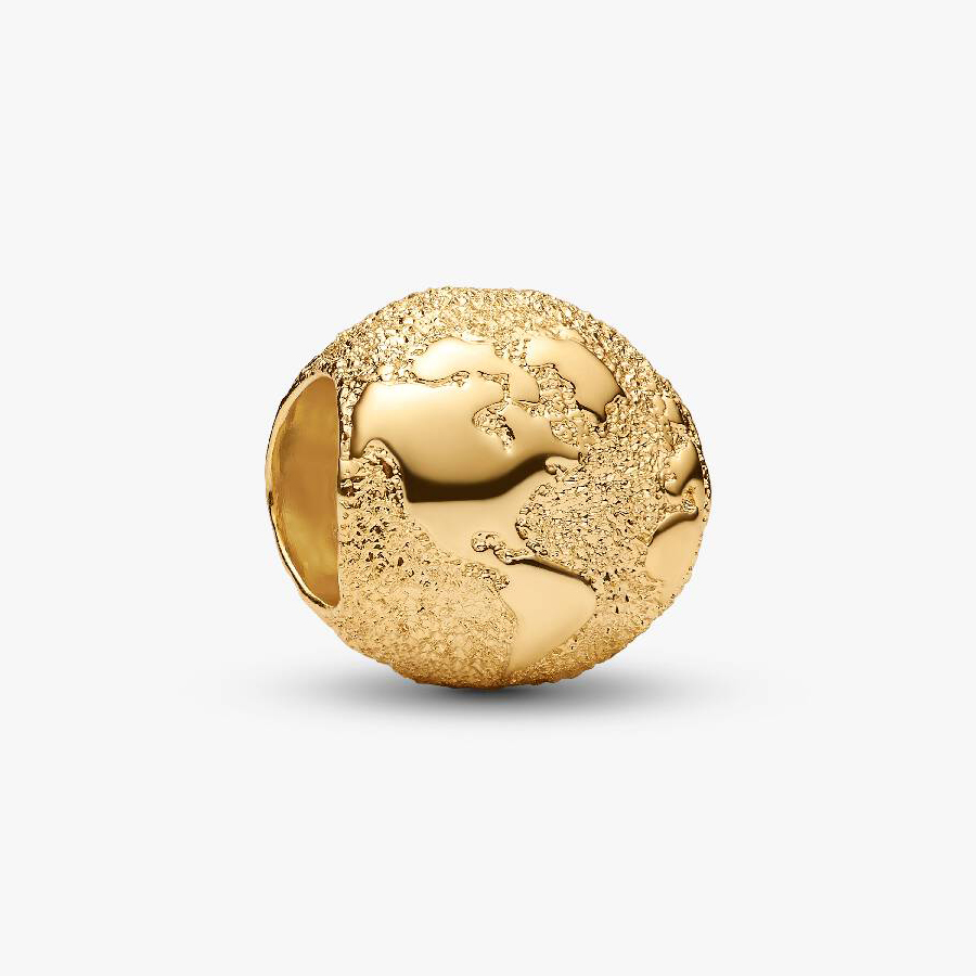 Шарм Pandora Textured Globe Mini, золото
Шарм Pandora Textured Globe Mini, золото