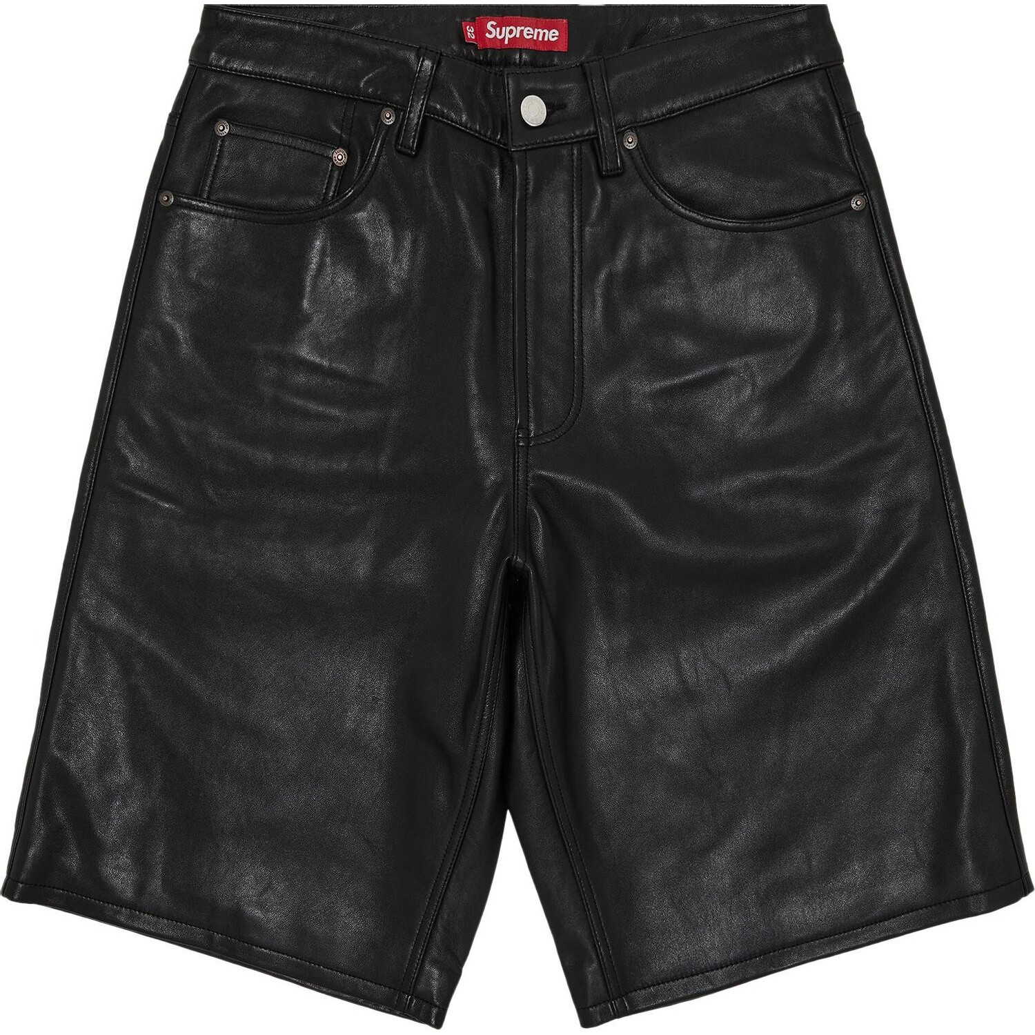 Шорты Supreme Baggy Leather, черный
Шорты Supreme Baggy Leather, черный