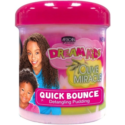 Пудинг для распутывания волос Dream Kids Olive Miracle Quick Bounce African Pride
Пудинг для распутывания волос Dream Kids Olive Miracle Quick Bounce African Pride