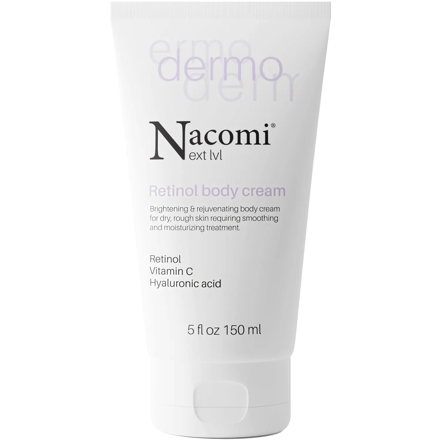 Nacomi Dermo разглаживающий крем для тела, 150 мл
Nacomi Dermo разглаживающий крем для тела, 150 мл