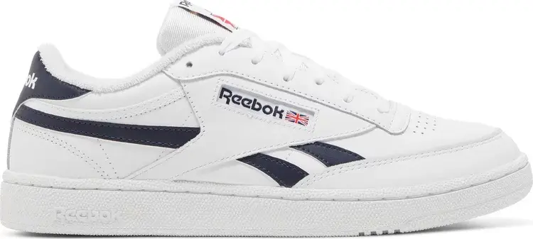 Кроссовки club c revenge 'white vector navy' Reebok, белый 
Кроссовки club c revenge 'white vector navy' Reebok, белый