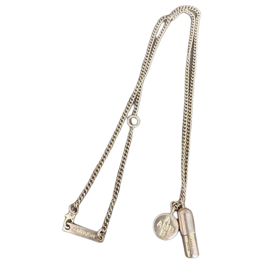 Ambush Мужские серебряные ожерелья
Ambush Мужские серебряные ожерелья