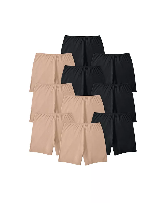 Женские хлопковые боксеры, упаковка 10 пар Comfort Choice, коричневый/бежевый
Женские хлопковые боксеры, упаковка 10 пар Comfort Choice, коричневый/бежевый