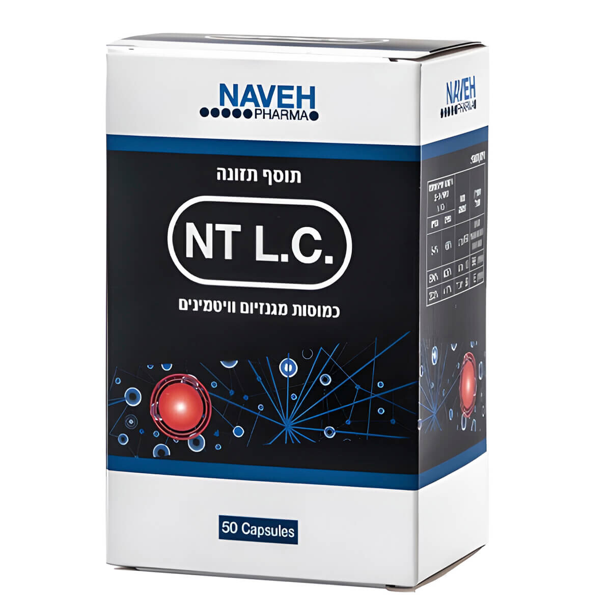 Добавка NT L.C. Naveh pharma для предотвращения судорог мышц ног во время сна, 50 капсул
Добавка NT L.C. Naveh pharma для предотвращения судорог мышц ног во время сна, 50 капсул
