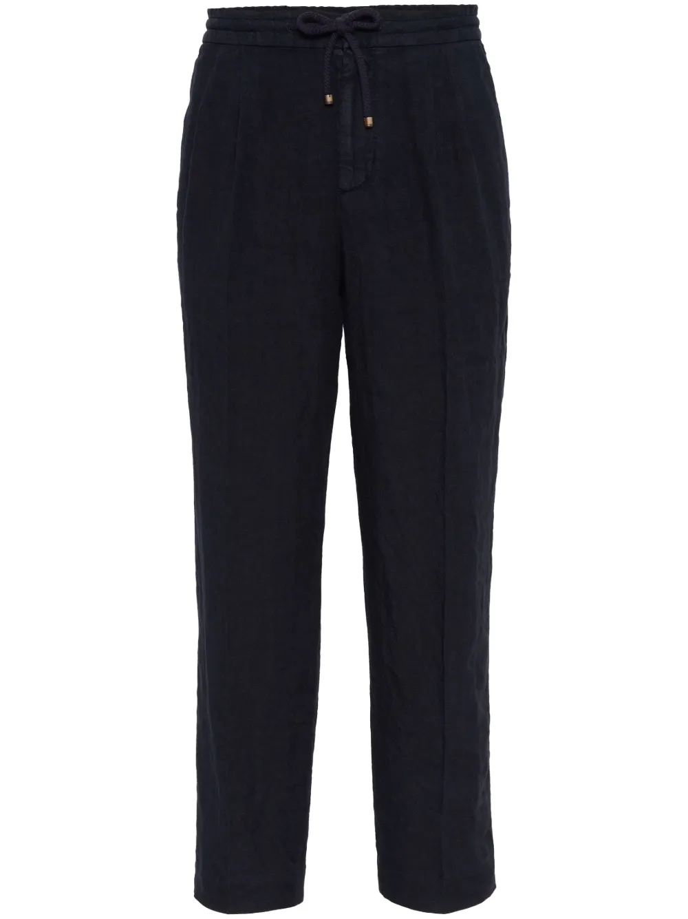 Льняные брюки с кулиской Brunello Cucinelli, черный
Льняные брюки с кулиской Brunello Cucinelli, черный