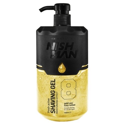 NISHMAN SHAVING GEL 08 Гель для бритья 1000мл
NISHMAN SHAVING GEL 08 Гель для бритья 1000мл