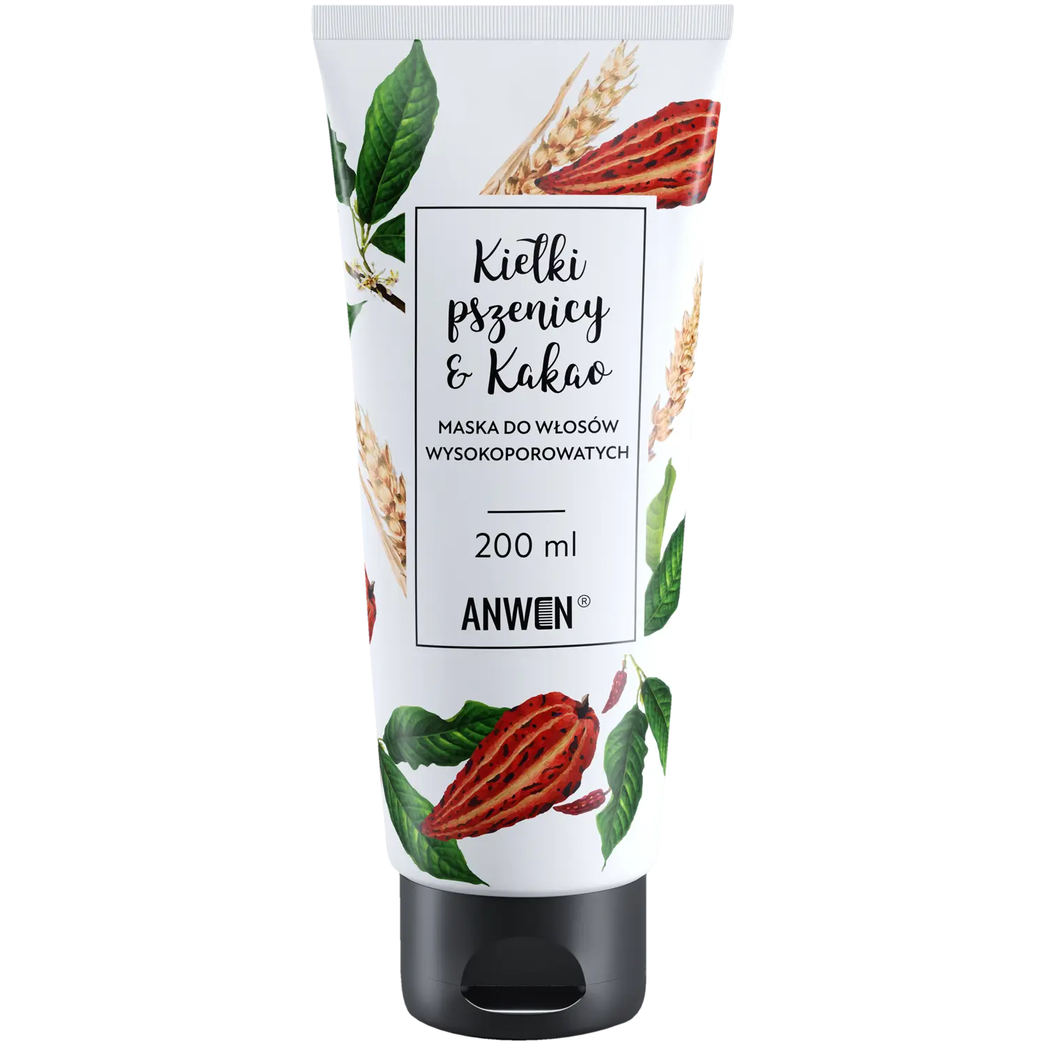 Anwen Kiełki Pszenicy&Kakao маска для волос повышенной пористости, 200 мл
Anwen Kiełki Pszenicy&Kakao маска для волос повышенной пористости, 200 мл