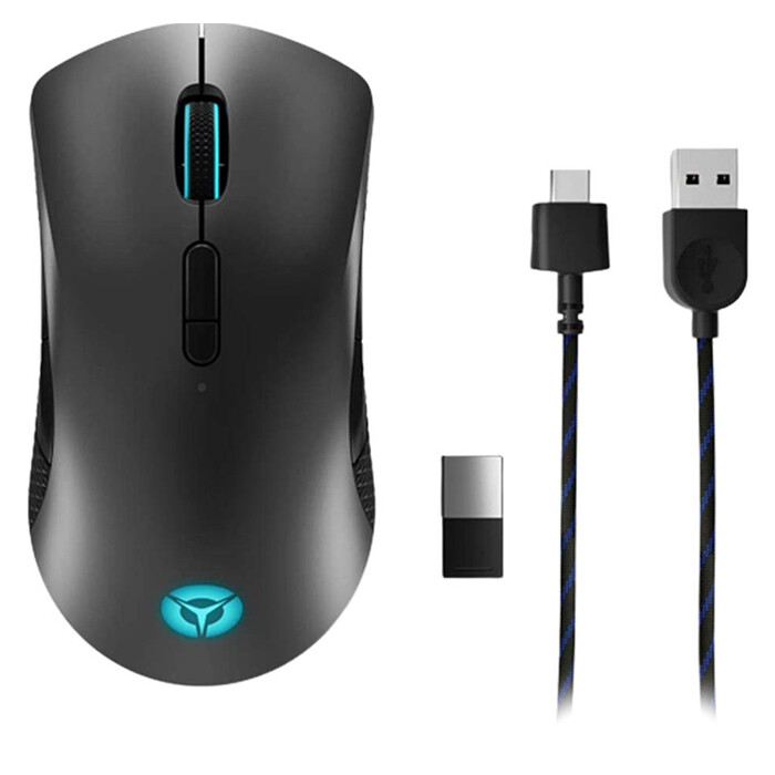 Беспроводная игровая мышь Lenovo Legion M600, черный 
Беспроводная игровая мышь Lenovo Legion M600, черный