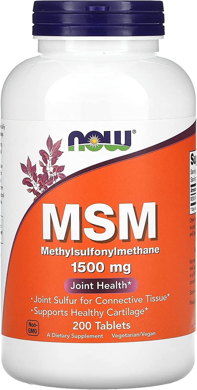 Добавка МСМ Now Foods, 200 таблеток
Добавка МСМ Now Foods, 200 таблеток
