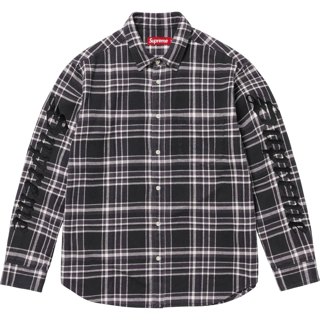 Старая английская клетчатая фланелевая рубашка Supreme, черный
Старая английская клетчатая фланелевая рубашка Supreme, черный
