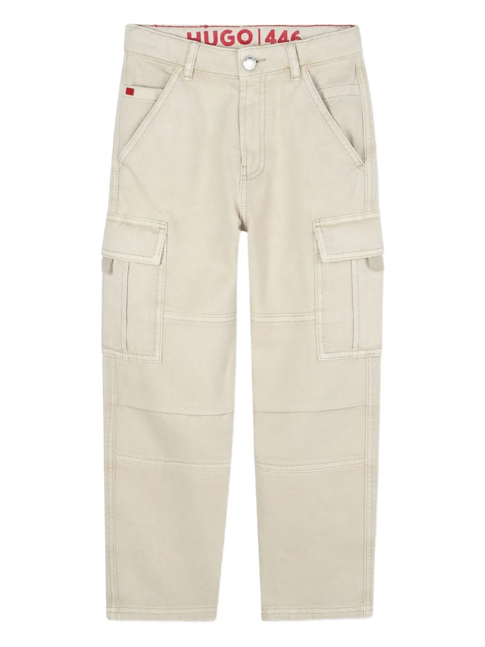 Брюки карго HUGO KIDS, нейтральный
Брюки карго HUGO KIDS, нейтральный