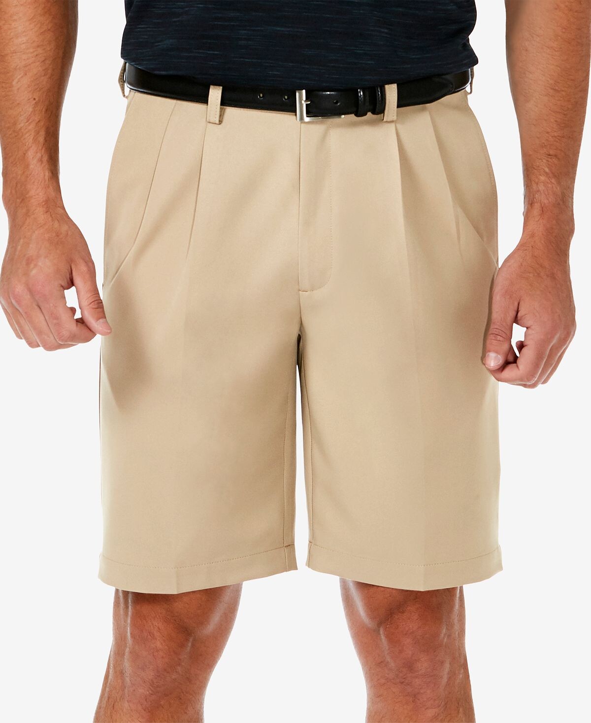 Мужские шорты cool 18 pro® classic-fit stretch со складками 9,5 дюйма Haggar, хаки
Мужские шорты cool 18 pro® classic-fit stretch со складками 9,5 дюйма Haggar, хаки