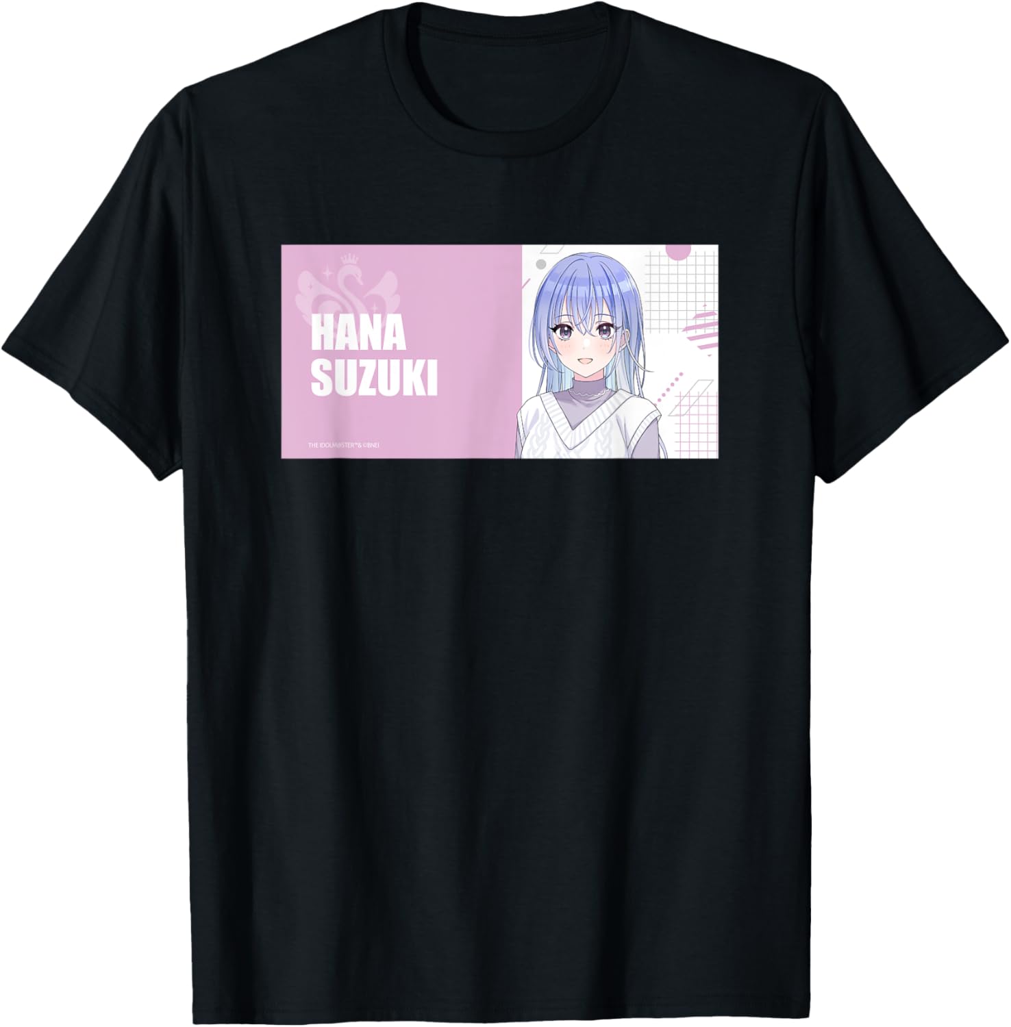 Футболка The Idolmaster Shiny Colors Hana Suzuki Plain Clothing Ver., черная Bandai Namco Entertainment Inc.
Футболка The Idolmaster Shiny Colors Hana Suzuki Plain Clothing Ver., черная Bandai Namco Entertainment Inc.