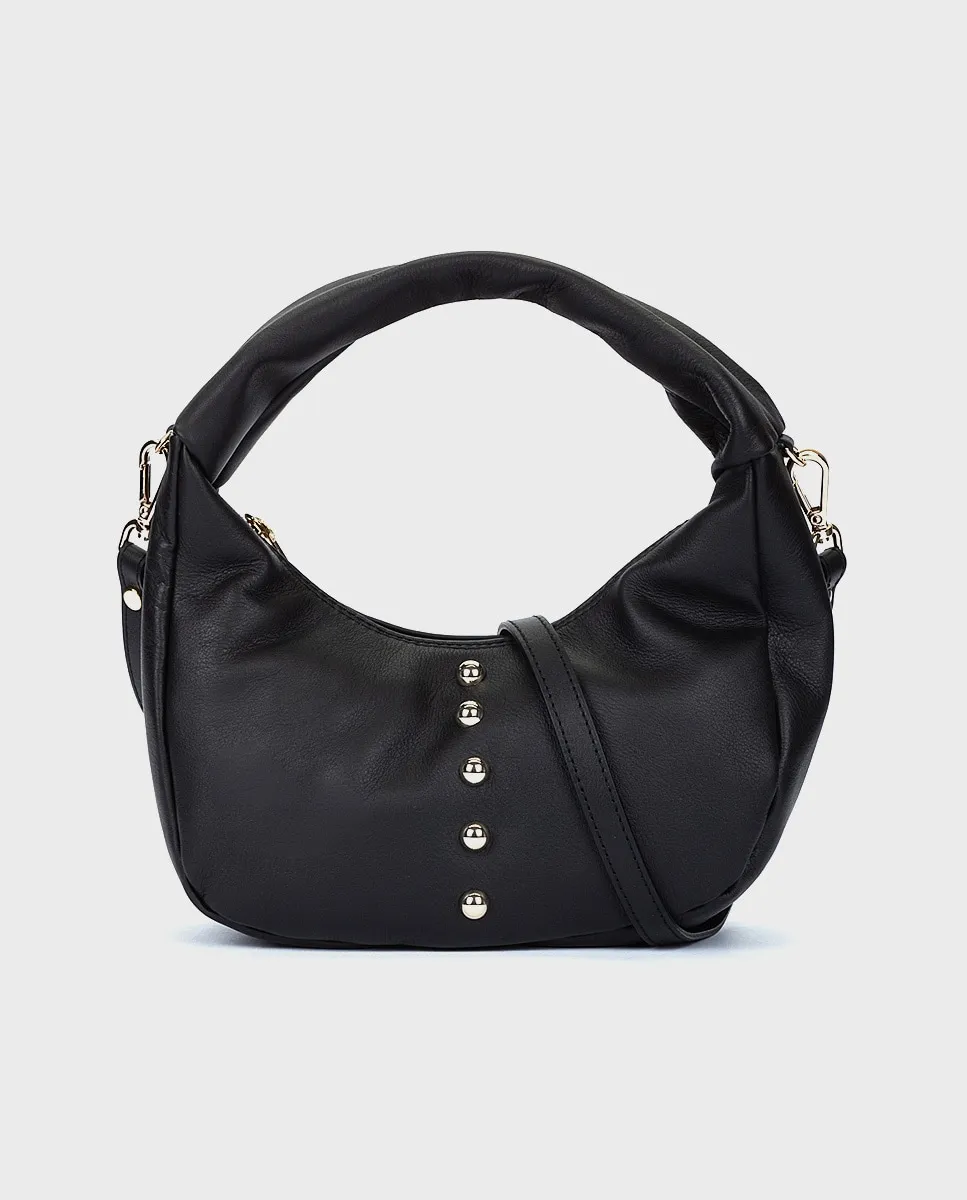 Женская кожаная сумка через плечо черного цвета с застежкой-молнией Martinelli, черный
Женская кожаная сумка через плечо черного цвета с застежкой-молнией Martinelli, черный