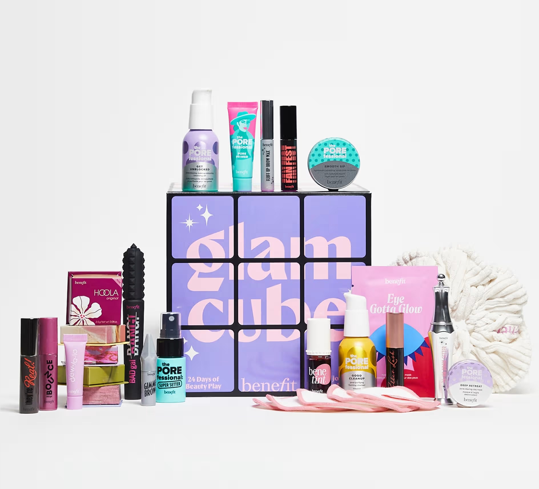 Адвент-календарь Benefit Glam Cube 24 Day Christmas Beauty, 24 предмета
Адвент-календарь Benefit Glam Cube 24 Day Christmas Beauty, 24 предмета